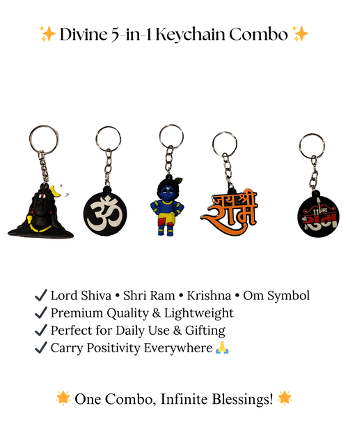 5-in-1 Keychain Combo