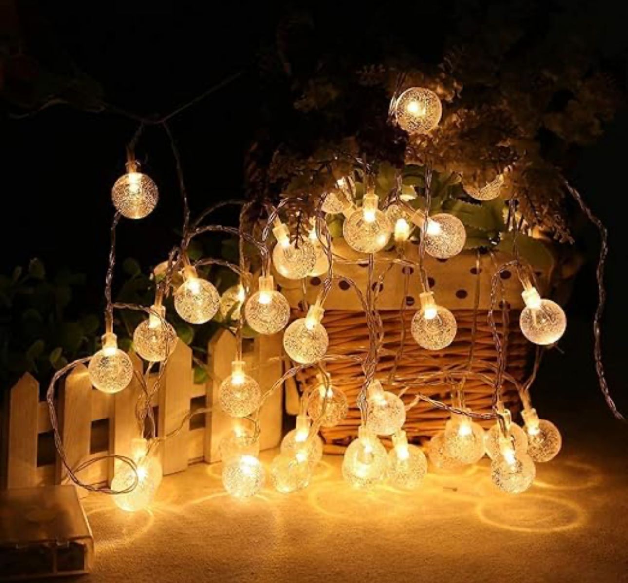 LED Crystal Balls Light