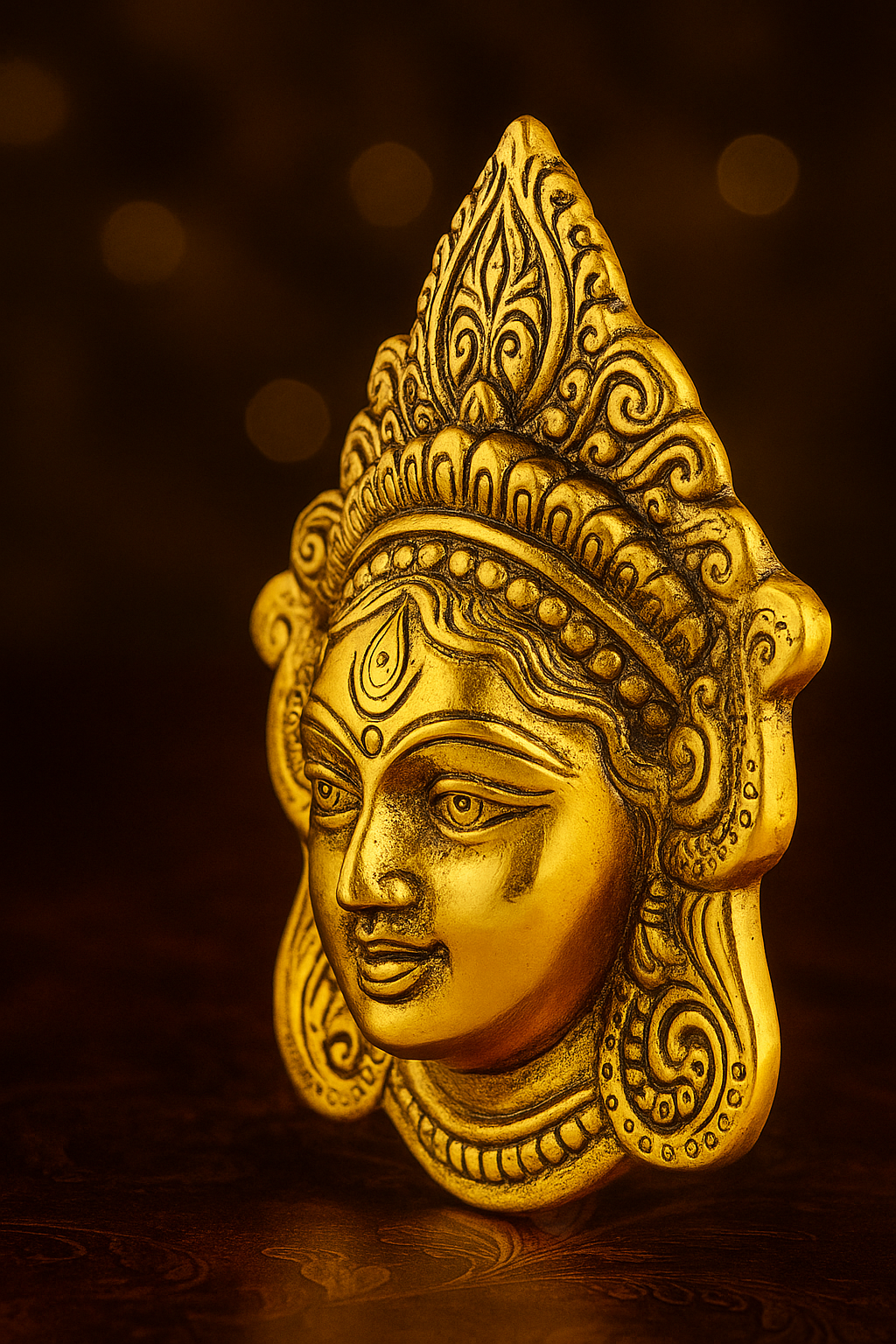 Ambika Durga Face Wall