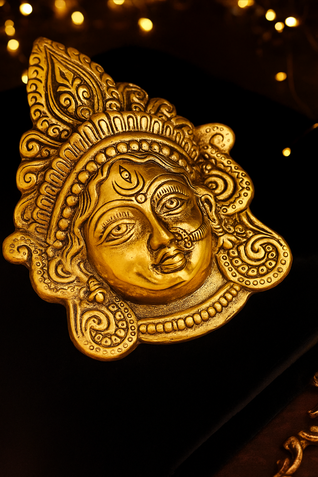 Ambika Durga Face Wall