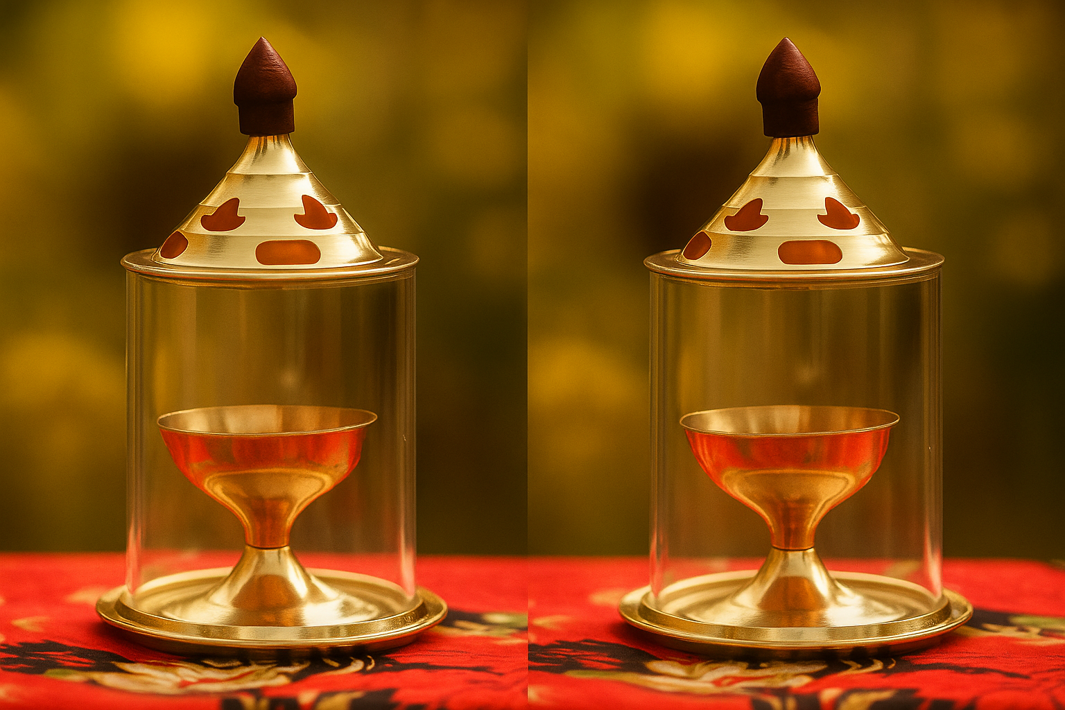 Brass Oil Puja Lamp