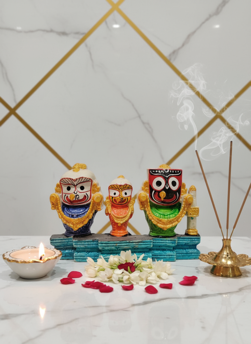 Jagannath Idol set